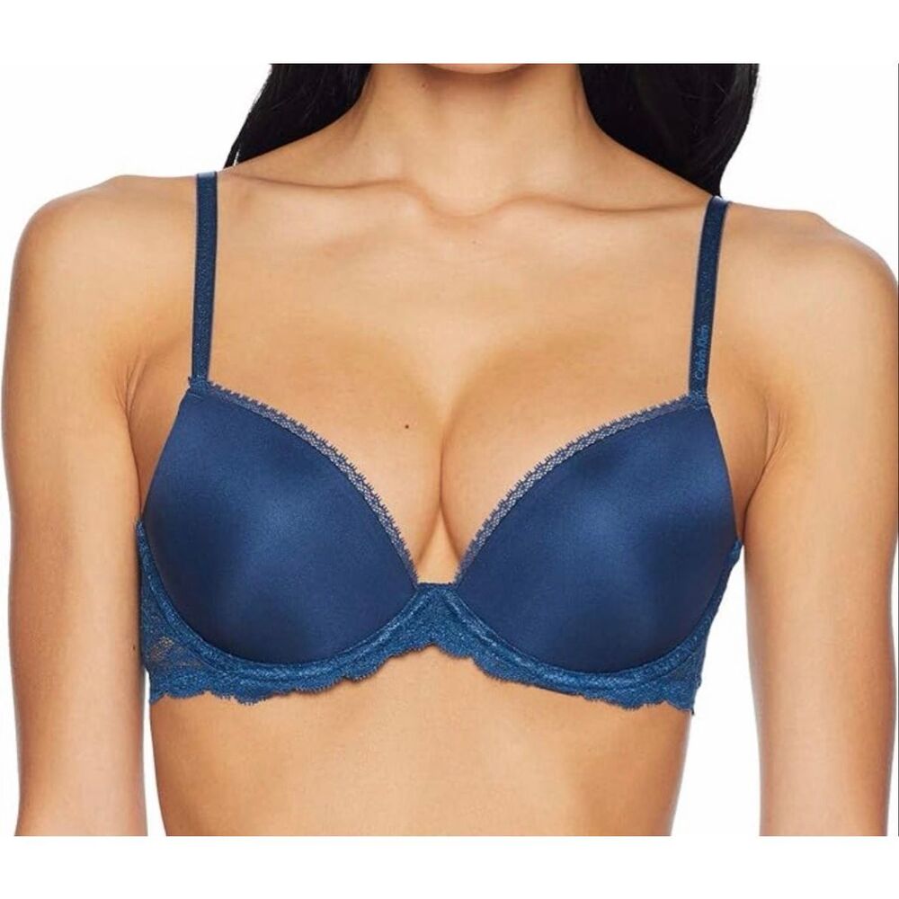 CALVIN KLEIN NWT size 36A multi-way bra Seductive Comfort Demi Lift